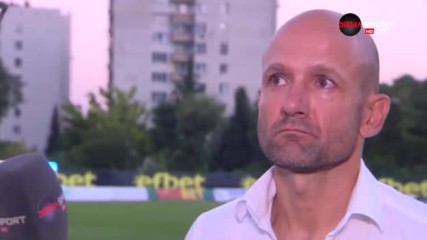 Милен Радуканов: С човек по-малко бе важно да удържим точката