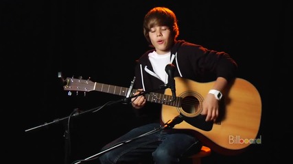 Justin Bieber - One Time Single Duet with Quitar 