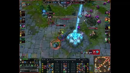 League of Legends Caitlyn Penta Kill