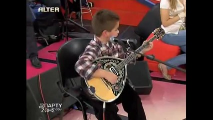greek boy with bouzouki 2