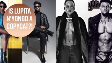 Lupita N'yongo recreates magazine shoots for fun