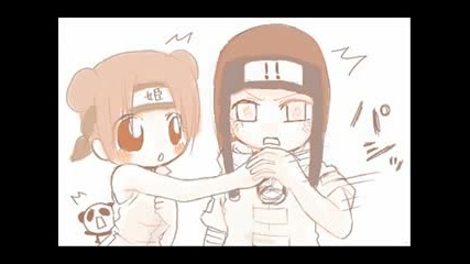 Naruto x Hinata,  Sasuke x Sakura,  Neji x Tenten