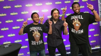 Daniel Bryan meets his jubilant fans at WrestleMania Axxess: WrestleMania Diary