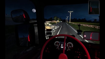 Euro truck simulator 2 - малко gameplay + чалга