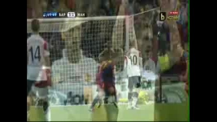 Барселона - Манчестър Юнайтед 3:1 Супер Гол На Давид Вия
