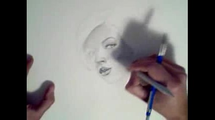 drawing sexy girl face