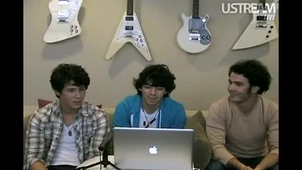 Jonas Brothers Facebook Chat Part 6 [6_4_09] [hq]