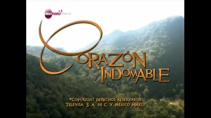Необуздано сърце / Corozon In Domable - 104 епизод, цял