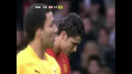 Ronaldo Shot - Man Utd V Spurs Fa Cup