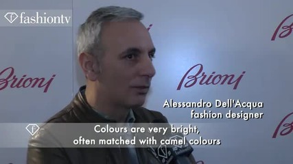 fashiontv - Brioni Backstage Fall 2011 Milan - fashiontv Ftv.com 