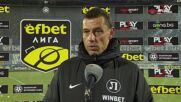 Александър Томаш: Ако някой от футболистите има проблем нека каже преди мача