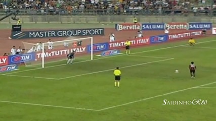 The New Ronaldinho First match 2010/2011 Goals and Joy