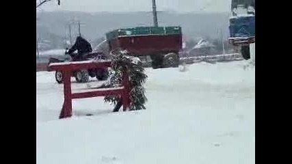 Атв снегорин 