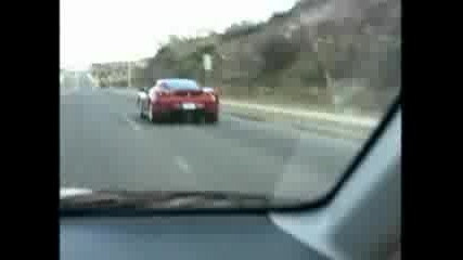 Evo 8 26psi vrs Ferrari F430(hyperflow exhaust) 