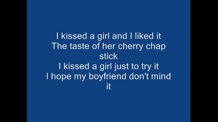 Kate Perry - I Kissed A Girl (lyrics +download) 
