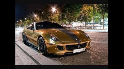 Gold Ferrari 599 Hamann [ksa]