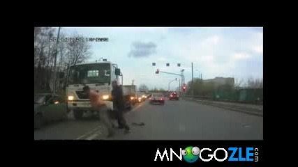 По руските пътища инциденти