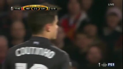 17.03.16 Манчестър Юнайтед - Ливърпул 1:1 Лига Европа