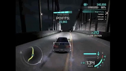 Need For Speed Carbon skyline drift