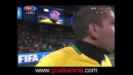 Бразилия - Юар 1:0 Купа на конфедерациите 24.06.09