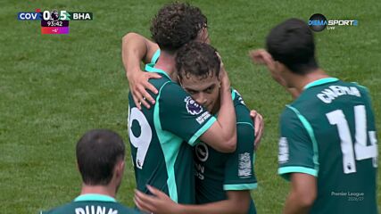 Brighton and Hove Albion with a Spectacular Goal vs. Coventry City Football Club