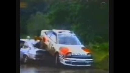 Funny Rally Crash.flv