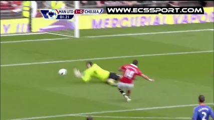 Man Utd 2:1 Chelsea | Chicharito Goal