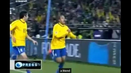 world cup Бразилия 3:0 Чили 2010 