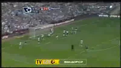 Астън Вила 2 - 0 Портсмут