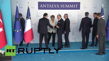Turkey: European G20 leaders hold minute of silence to honour Paris victims