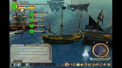 Pirates Of The Burning Sea-pirates vs French Fleet