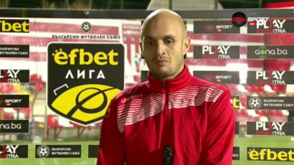 Играч на мача: Мирослав Будинов