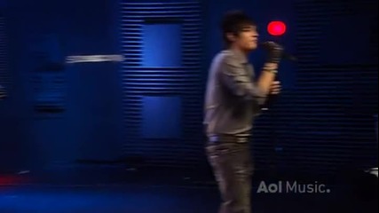 Adam Lambert - Whataya Want From Me ( A O L Music Sessions) ( H Q ) 