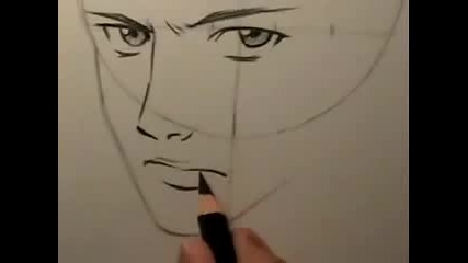 Как да нарисуваме реалистично манга лице