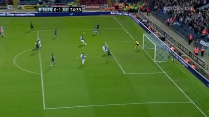 Blackburn 0-1 Manchester City ( Dzeko )