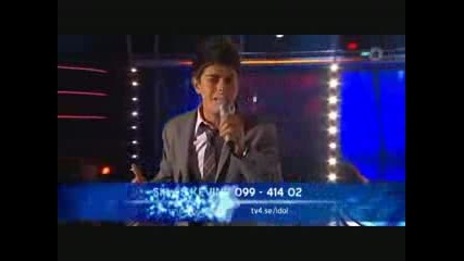 Kevin Borg - If Tomorrow Never Comes - Idol 2008 Sweden