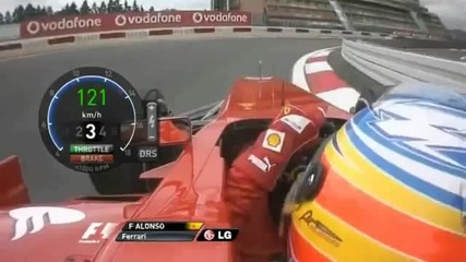 Fernando Alonso onboard Nurburgring 2011 (hd)
