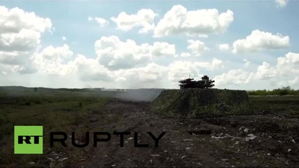 Russia: Uran military robots unleash firepower in Novorossiysk drills