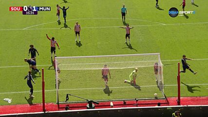 Goal by Manchester United