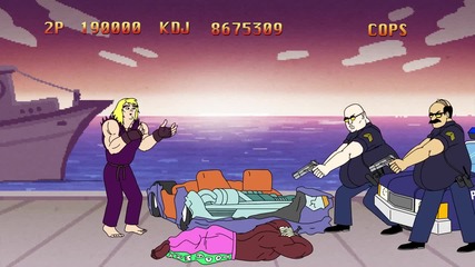 Street Fighter_ Modern Usa Bonus Stage