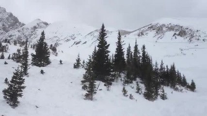 Nokhu Crags 3_2_13 avalanche near Cameron Pass