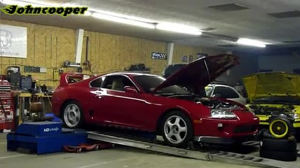 1008whp Toyota Supra Dyno