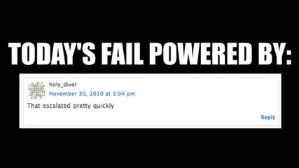 Cross Country Fail