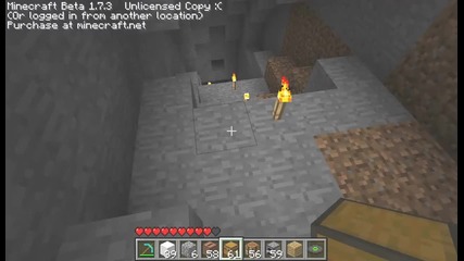 My Chest in minecraft is like a torch