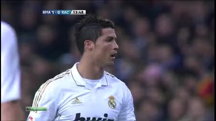 Real Madrid vs Racing Santander 4-0(1)