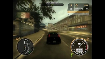 Nfs Most Wanted - My Fiat Punto Acceleration