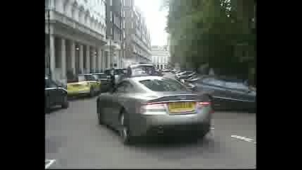 Crazy Aston Martin Dbs driving 