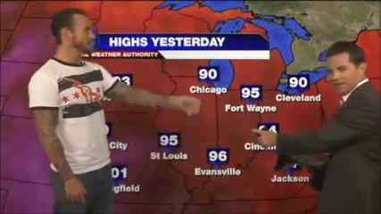 Cm Punk Does The Weather