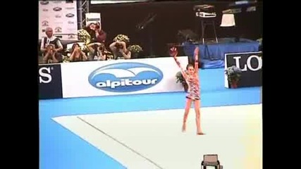 Боянка Ангелова - художесвена гимнастика. Браво златно момиче!