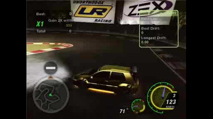 Nfs Underground2 - Test Run Out Of The Track